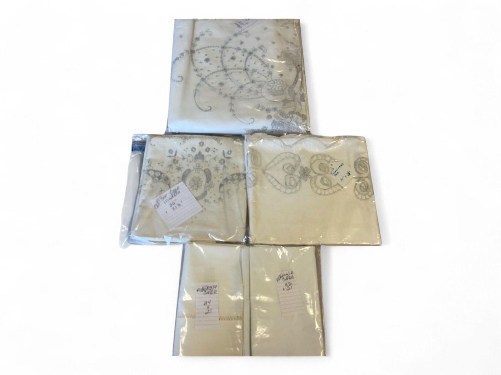 Hand Embroidered Linens (1 of 6)