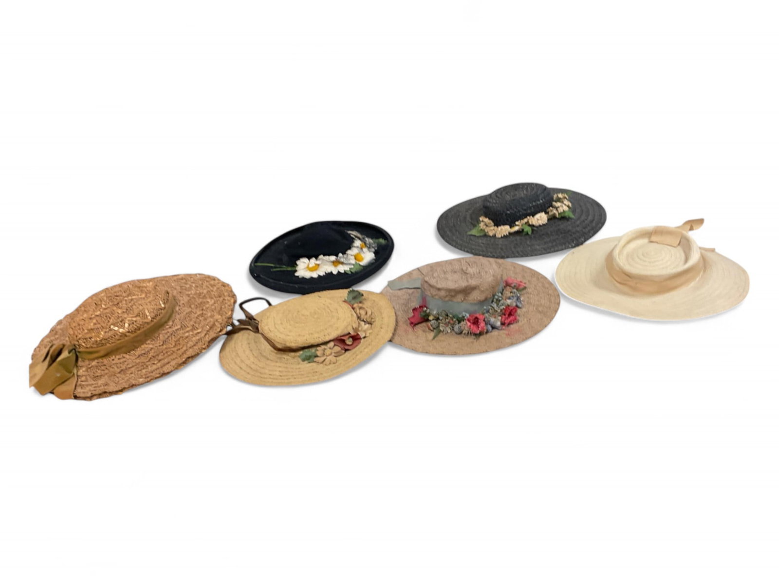 Vintage Hats: Vintage Hats Count of 6