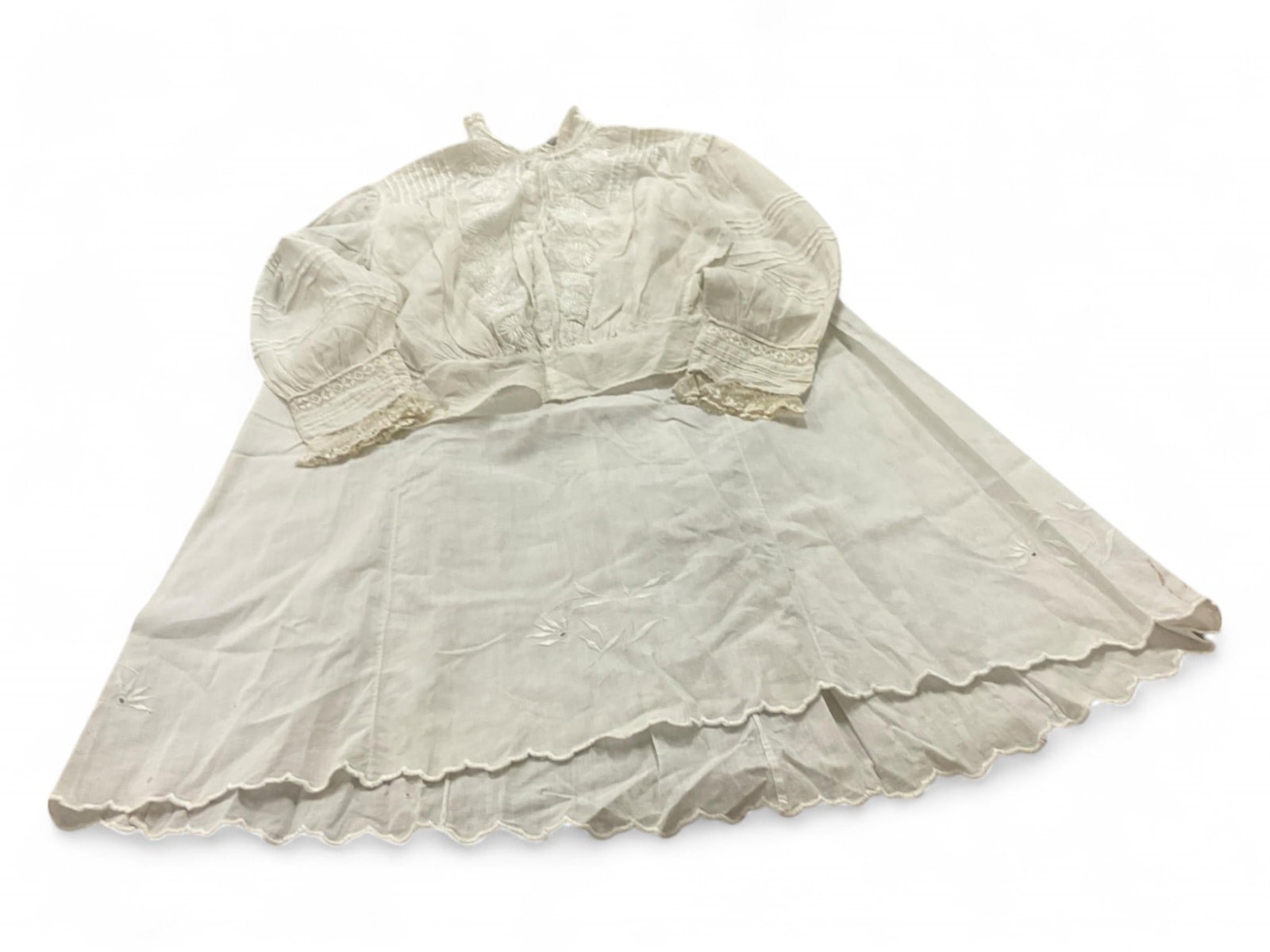 Vintage Sheer Skirt and Blouse: Vintage Sheer Skirt and Blouse Size Small