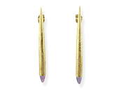 Pair of 16kt Gold Dangle Earrings