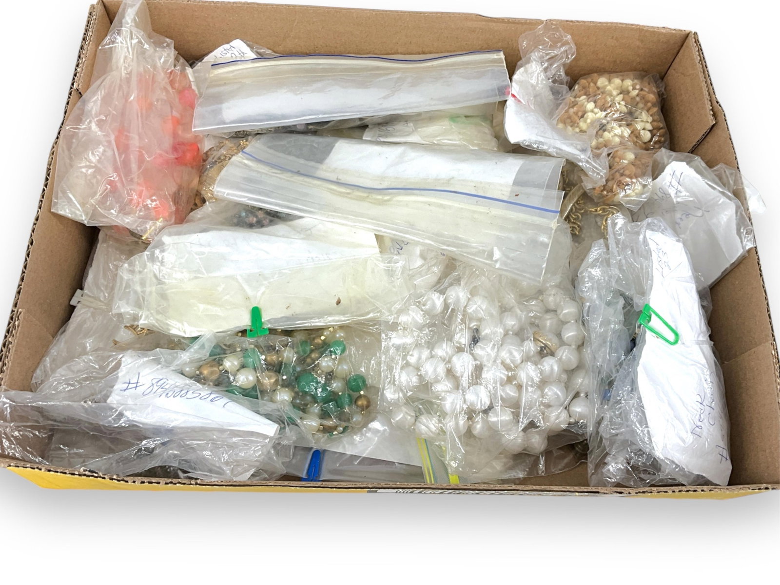 Assortment of Fashion Jewelry & Accessories: Assortment of Fashion Jewelry & Accessories Mixed ages, manufacturers, and conditions. Individually bagged. All fashion/costume jewelry & accessories including retro age items.