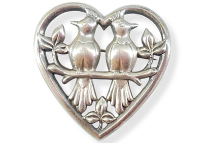 Sterling Silver Brooch