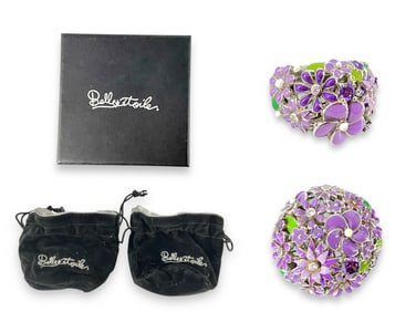 Belle Etoile Sterling Silver Pendant and Ring