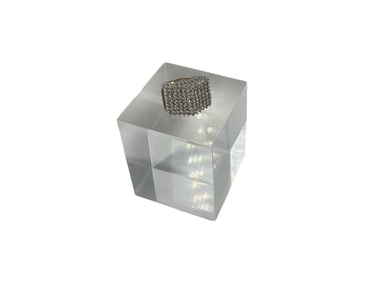 10k Multi-Row Diamond Ring