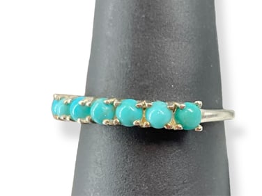 Sterling Silver and Semi-Precious Stones Ring