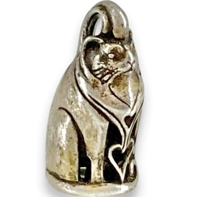 Gordon R. Barnett GRB Sterling Silver Bell Pendant