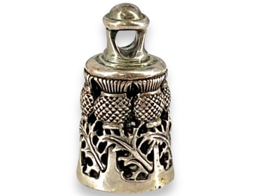 Gordon R. Barnett GRB Sterling Silver Bell Pendant