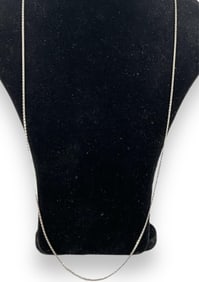 14kt White Gold Chain Necklace