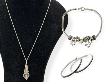 Assortment of Sterling Silver Accessories