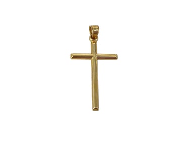 14kt Yellow Gold Cross Pendant
