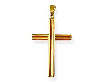 14kt Yellow Gold Cross Pendant
