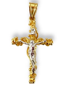 Well-Made 14k Cross Pendant