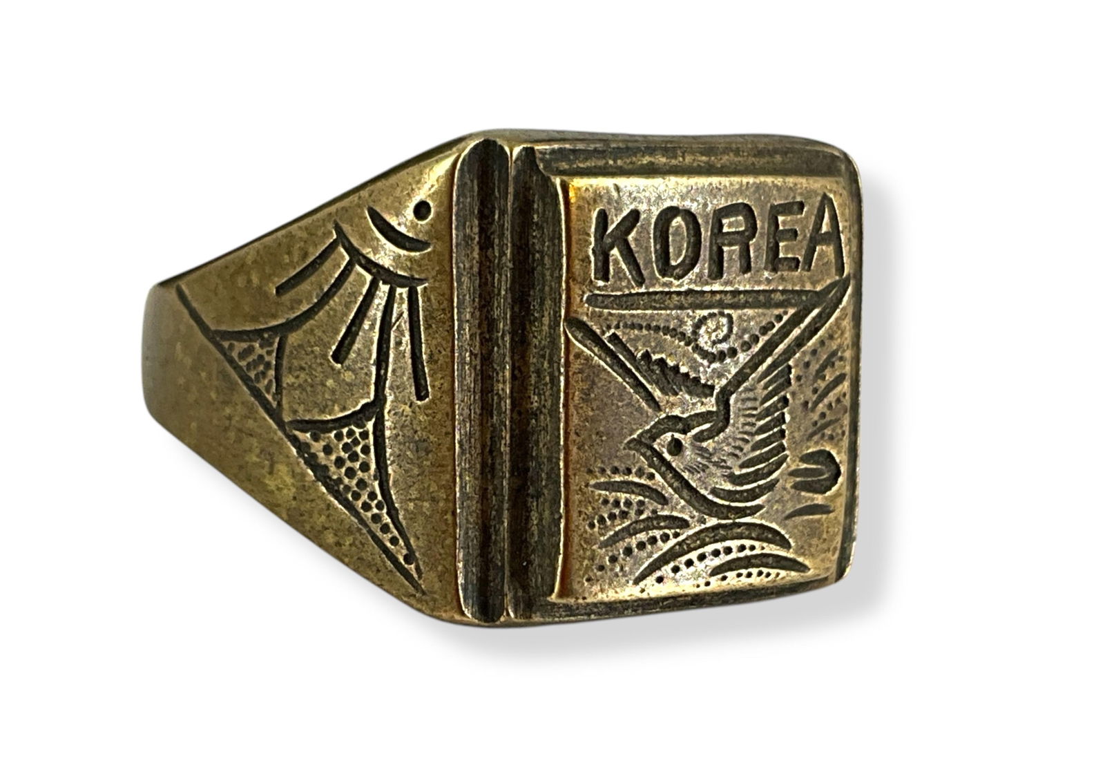 Korea Trench Art Ring (1 of 4)