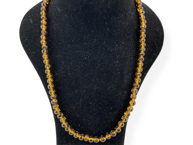 Eisenberg Glass Bead Fashion Necklace