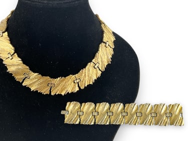 Trifari Necklace & Bracelet