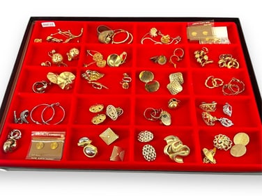 Over 35 Pair of Fashion Earrings