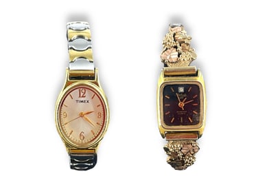 "Black Hills Gold" Branded Ladies Watch, Timex Ladies Watch