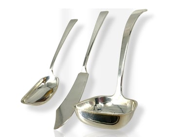 Three Serving Pieces - Sterling Silverware