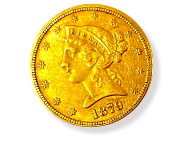 1879-P U.S. $5.00 Gold Coin