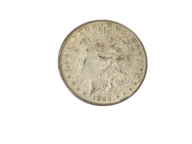 1893-P U.S. Morgan Silver Dollar Coin