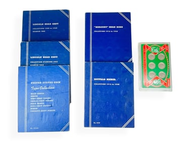 U.S. Coin Collection in Albums and Case