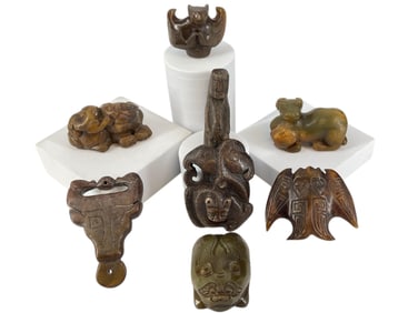 Stone Pendants and Figurines