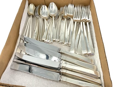 Set of Sterling Silver Flatware - Knives, Forks, Spoons, Teaspoons and More