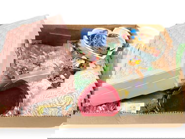 Box Lot Of Jewelry & Accessories