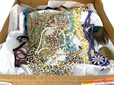Misc. Lot of Vintage Jewelry Including Colorful Beaded Southwest Necklaces