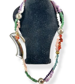 Tumbled Semi-Precious Stones Belt