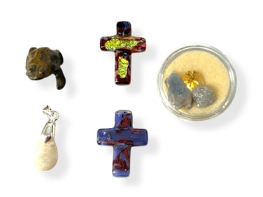 Pendants, Stones, Frog