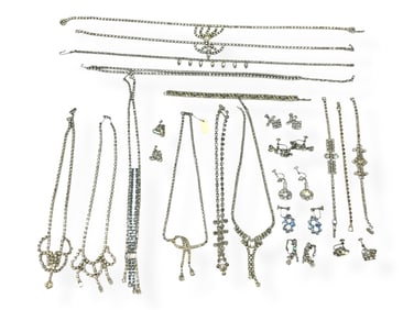 Vintage Rhinestone Jewelry Bonanza