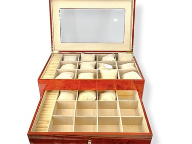 Large Wooden Jewelry Box