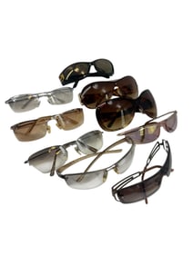 Nine Pair of Stylish Fashion Sunglasses - Perfect for Spring - For the Girls!