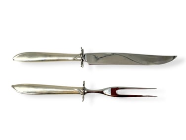 Silver Rhythm By International Sterling Carving Set