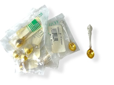 El Grandee Sterling Salt Spoons From Towle