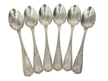 (6) Sterling Silver Gorham Wyndham Teaspoons