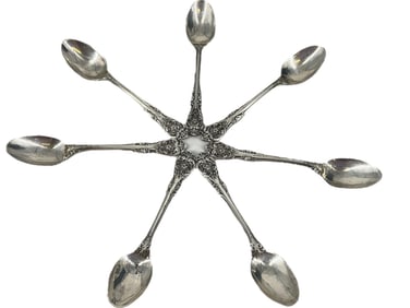 King Edward by Gorham Demitasse Spoons - Set of Seven