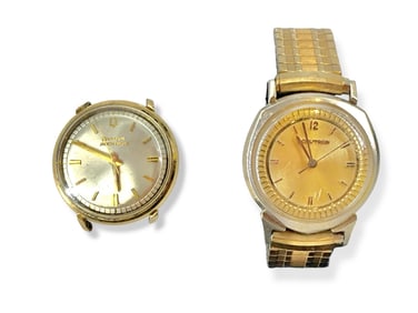 Two Bulova Accutron Wrist Watches