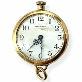 Ladies Monogrammed 14k Cased Waltham Watch