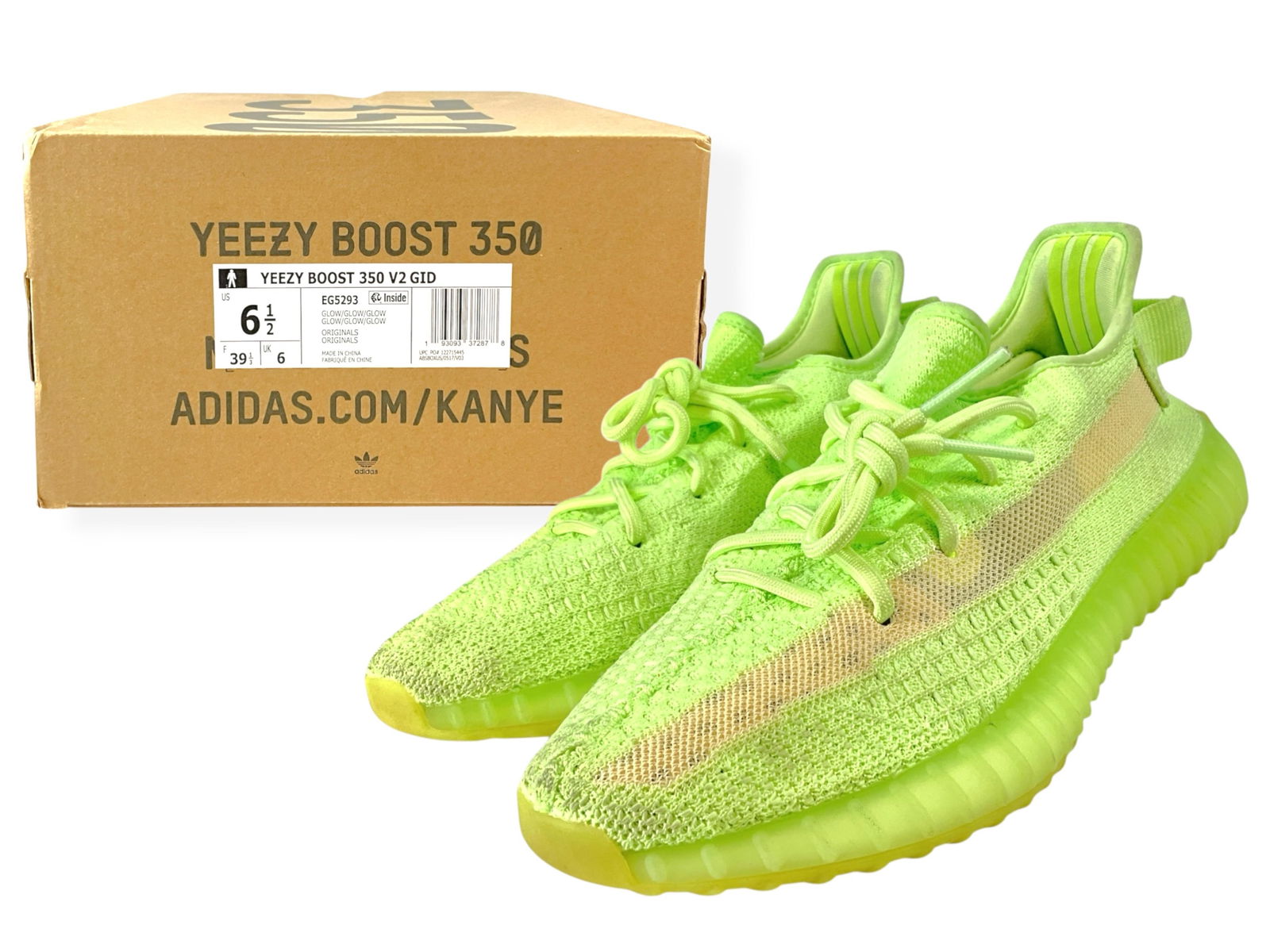 Like New Yeezy Boost 350 Shoes (1 of 17)