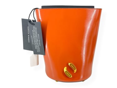 NWT Sharp Rebecca Minkoff Crossbody Leather Bucket Bag in Cognac Color - Never Worn