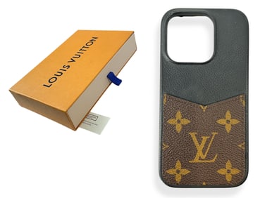 Louis Vuitton Monogram Phone Case With Back Pocket
