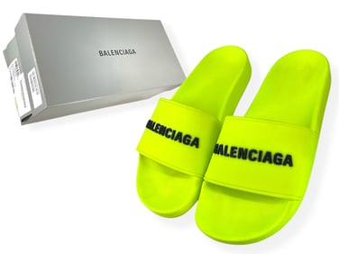 Like New Balenciaga Pool Slides