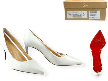 Christian Louboutin Kate 85 mm Pumps - Nappa leather - White