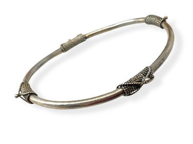 Sterling Silver Bangle