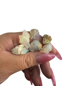 (6) Loose Raw Uncut Opals