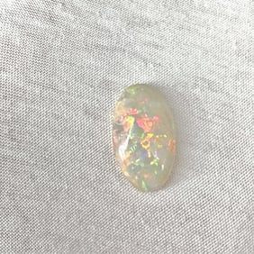 Vibrant Oval Opal Perfect for Ring
