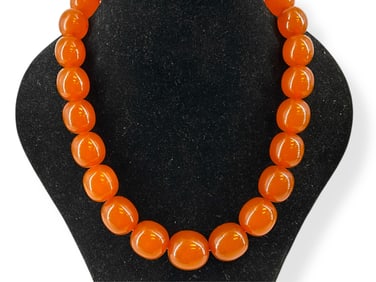 Vintage Honey Amber Necklace