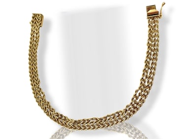 14kt Yellow Gold Bracelet